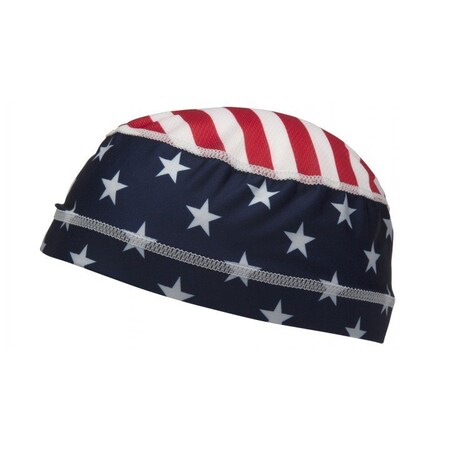Pyramex - Skull Cap Liner - Skull Cap Liner - American Flag CSK1FLG
